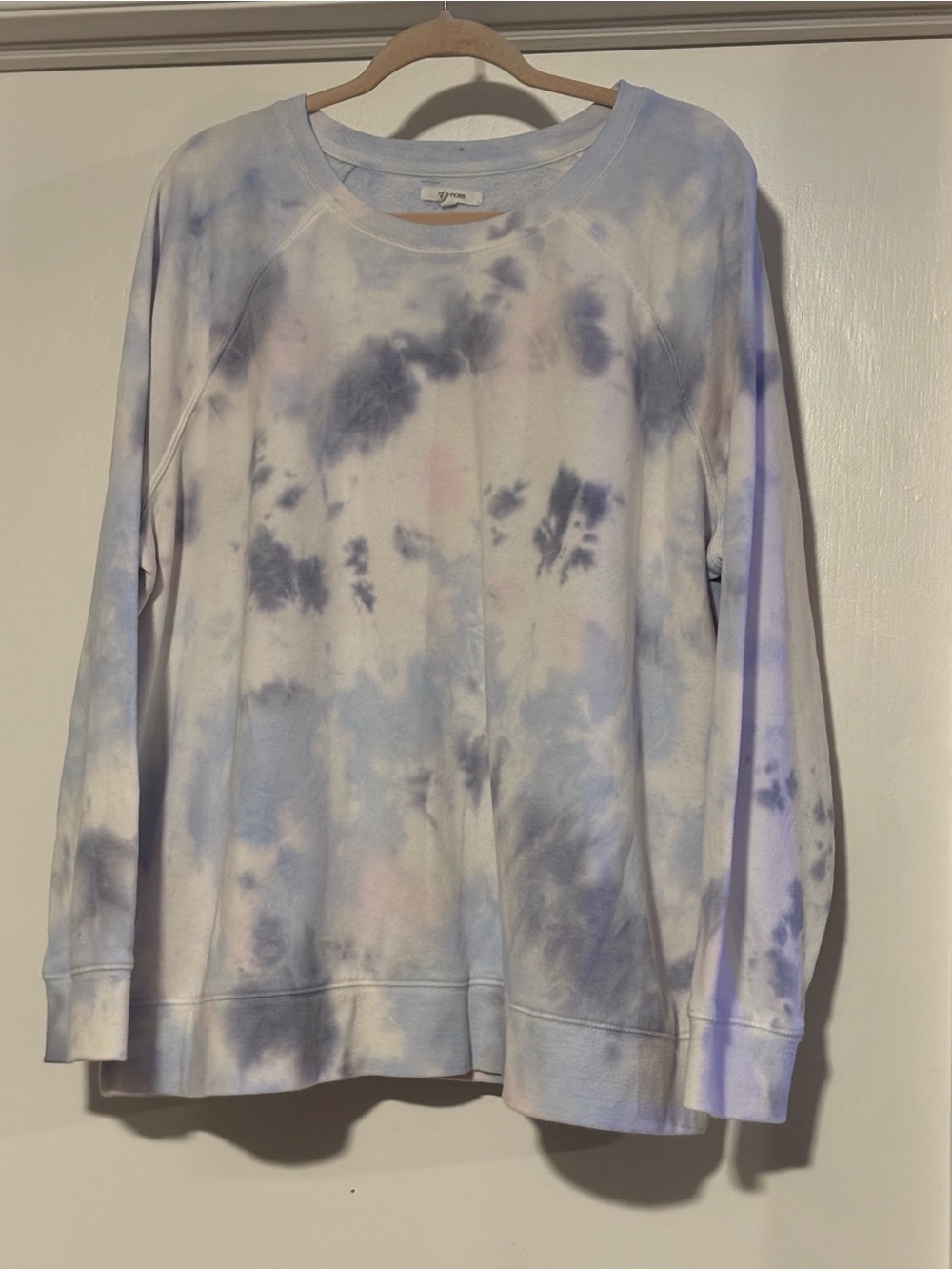 Maurices Light Lavender Crewneck Sweatshirt